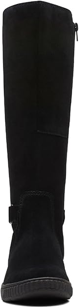 Clarks Caroline Style Black Suede