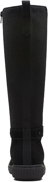 Clarks Caroline Style Black Suede