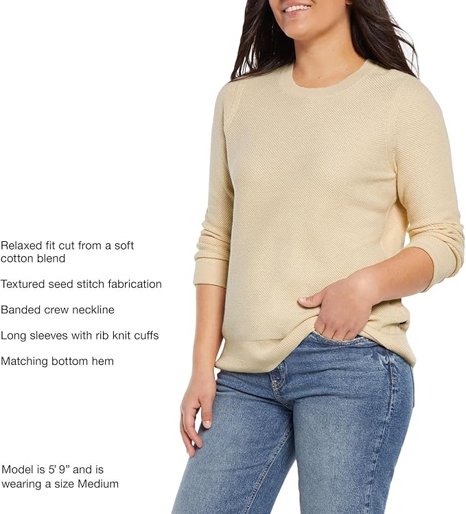 GAP Seedstitch Sweater, Crewneck Pullover Sweater