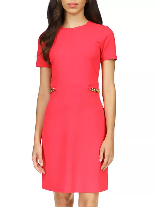 MICHAEL Michael Kors Scuba Hardwear Minidress