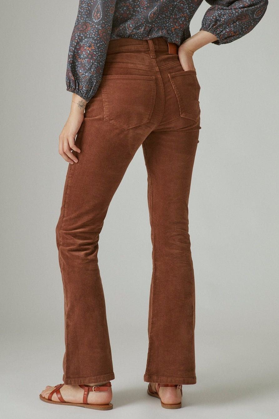Lucky Brand High-Rise Corduroy Stevie Flare