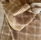 Ralph Lauren Herringbone-Windowpane Reversible Ruana Camel/Beige