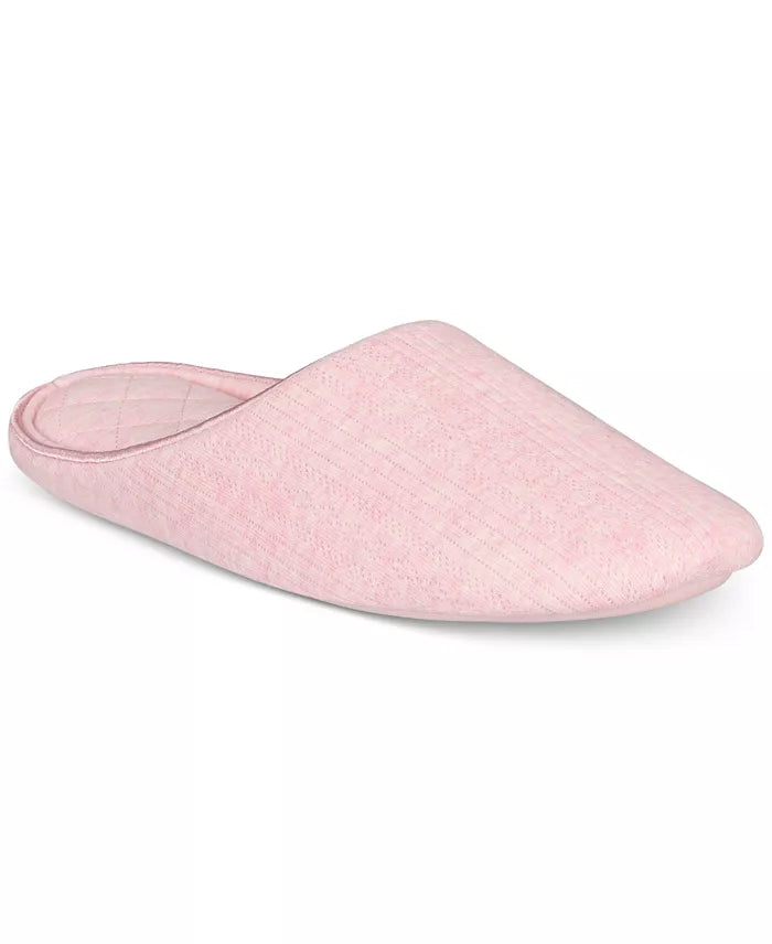 Charter Club Pointelle Closed-Toe Slippers