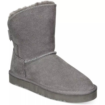 Women's Style & Co Grey Cozy Gray Boots
