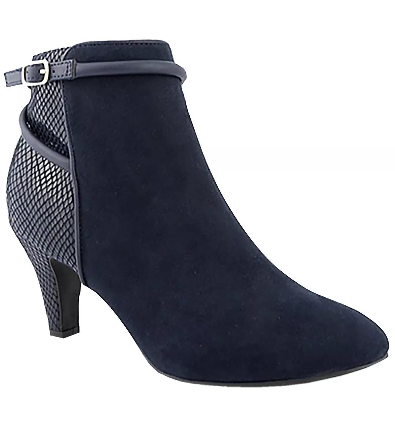 Karen Scott Melinna Navy Ankle Booties