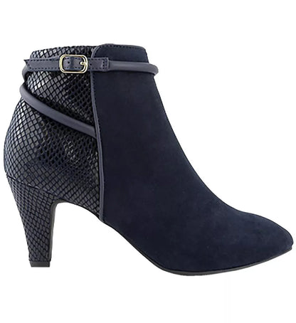 Karen Scott Melinna Navy Ankle Booties