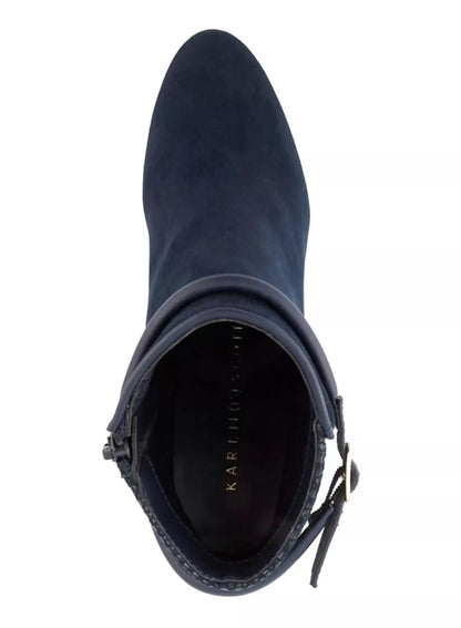 Karen Scott Melinna Navy Ankle Booties