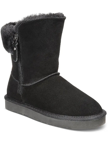 Style & Co Black Cozy Winter Boots