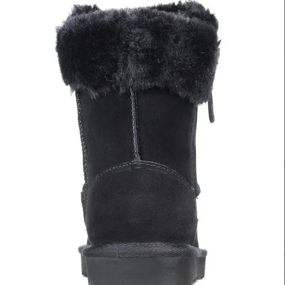 Style & Co Black Cozy Winter Boots