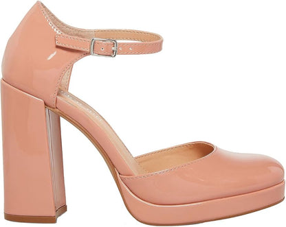 Madden Girl Patten Leather Blush Pink Mary Jane